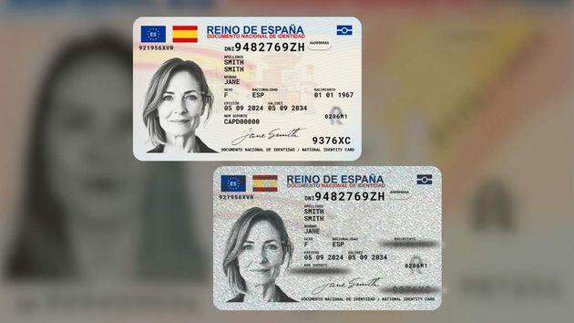 Una recreación de un DNI