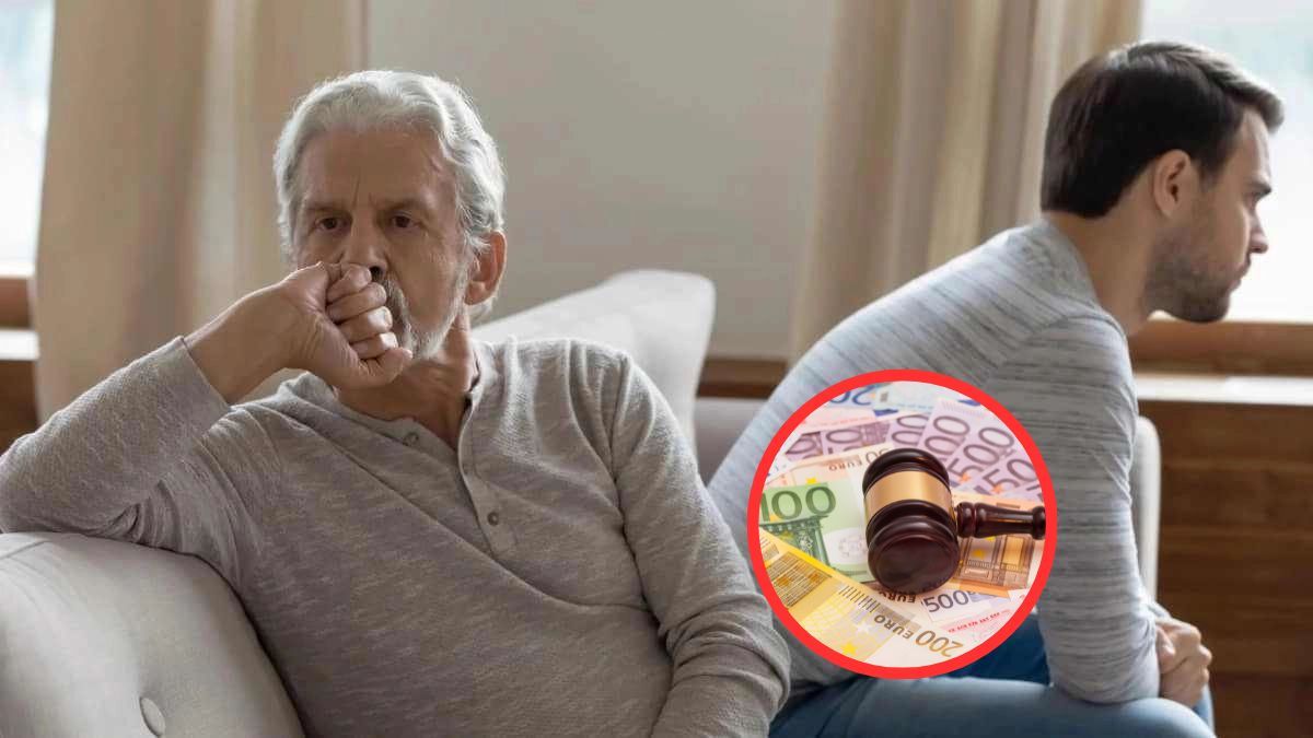 Padre e hijo distanciados Padre e hijo distanciados