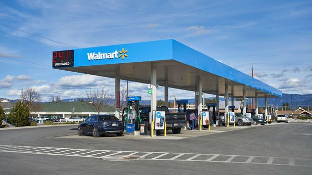 Una gasolinera de Walmart