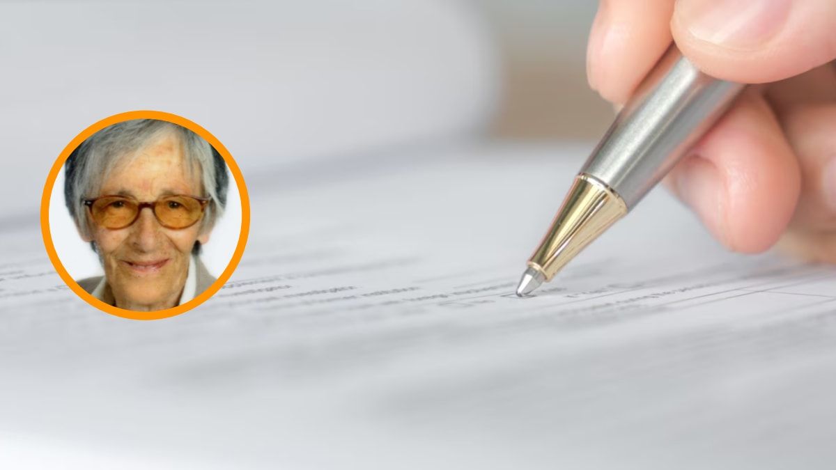 Firma de un testamento Firma de un testamento