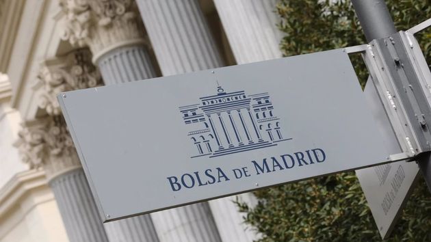 Cartel de la Bolsa de Madrid