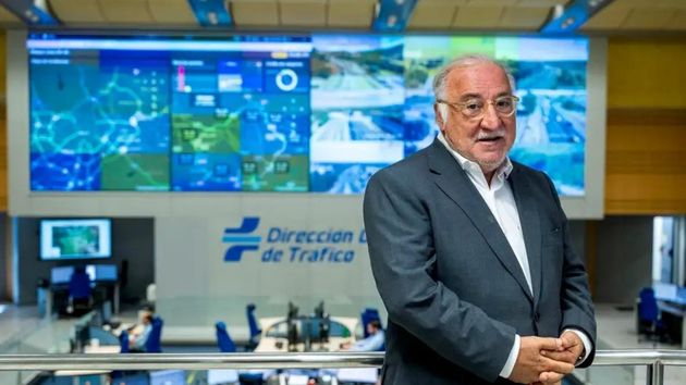 Pere Navarro en las oficinas de la DGT