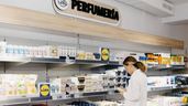 Sección de perfumería de Lidl
