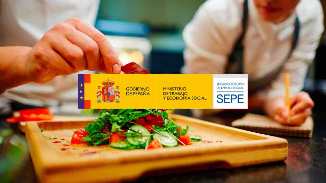 Los nuevos cursos del SEPE de manipulador de alimentos