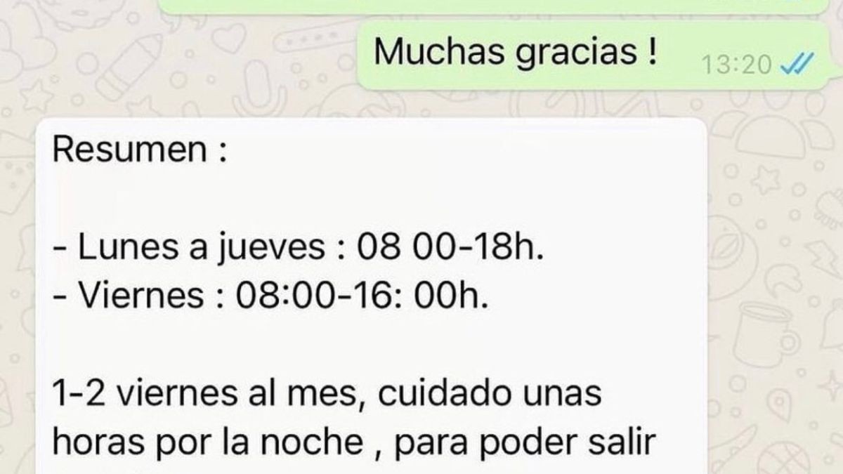 La insulta por no trabajar 48 horas semanales por 750 euros cuidando a un bebé, limpiando y cocinando