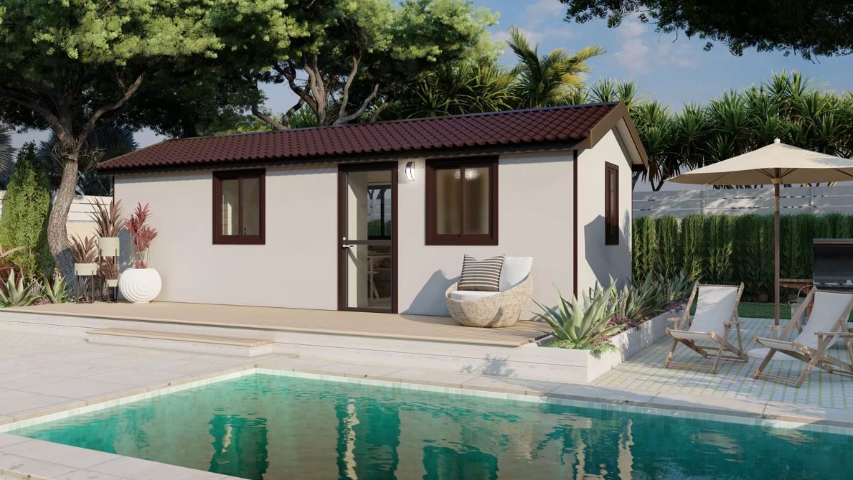 La casa prefabricada amueblada de diseño minimalista por menos de 37.000 euros