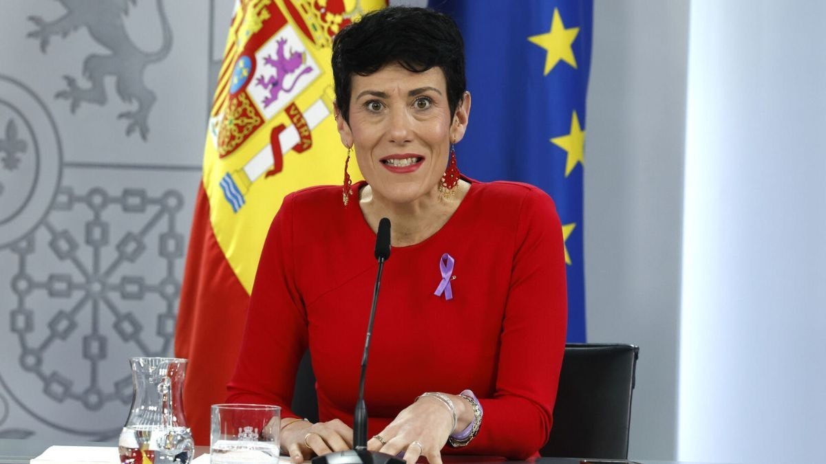 Elma Saiz, ministra de Inclusión, Seguridad Social y Migraciones. Elma Saiz, ministra de Inclusión, Seguridad Social y Migraciones